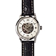 REVUE THOMMEN 梭曼錶 經典鏤空機械腕錶 白色錶盤x皮帶/28mm (12510.3532) product thumbnail 1