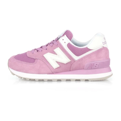 NEWBALANCE 女 復古慢跑鞋 粉紫白