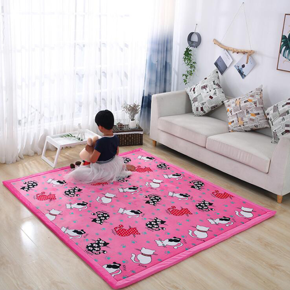 LM日式加厚超止滑回彈大地墊/圖案款/180*200CM(厚度3公分) product image 1