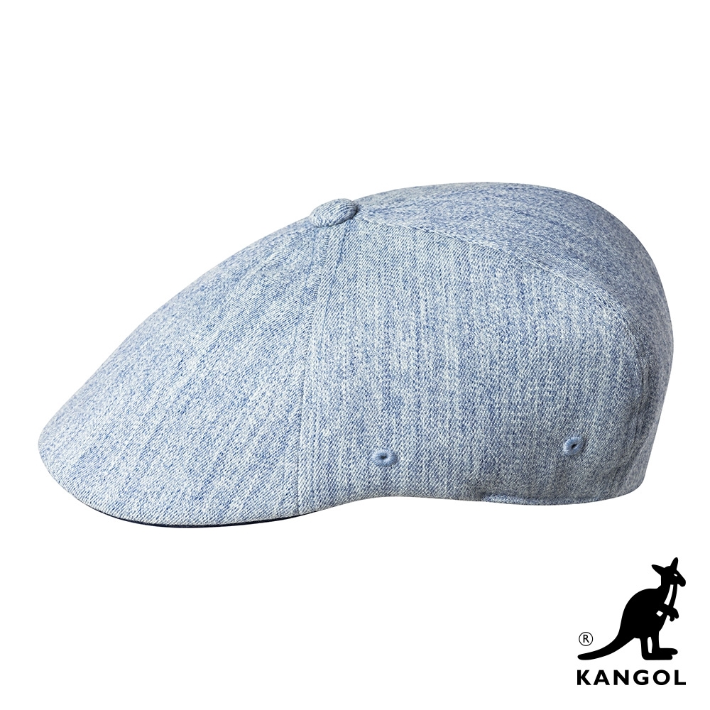 KANGOL-504 WOOL FLEXFIT 鴨舌帽-淺藍色