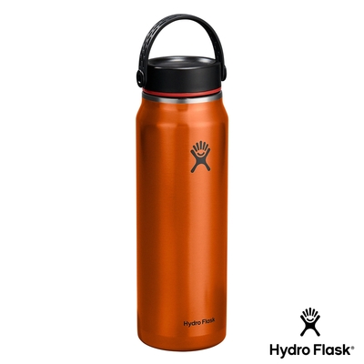 Hydro Flask 32oz/946ml 輕量寬口提環保溫瓶 紅銅棕