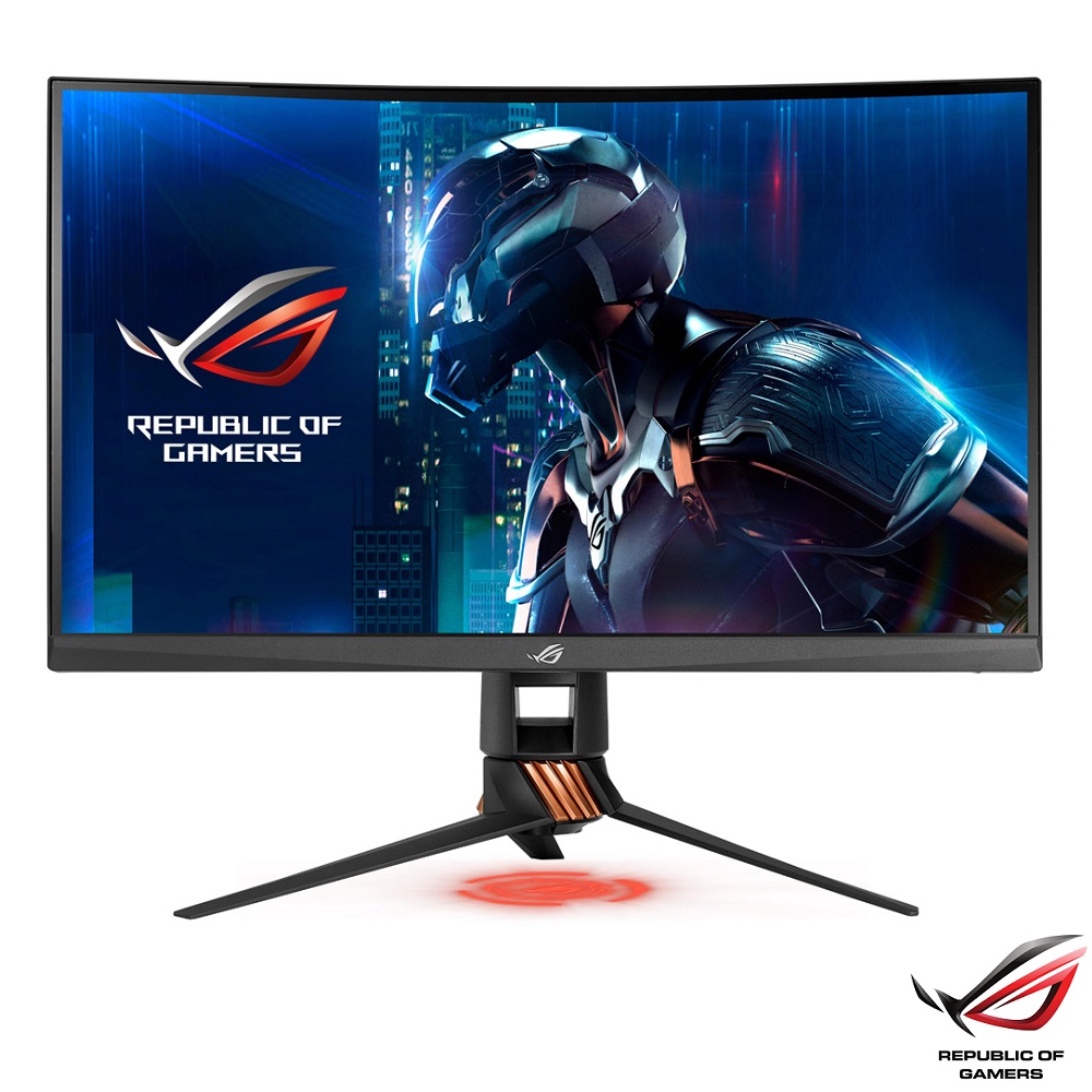 ASUS ROG PG27VQ 27型 2K 曲面電競電腦螢幕27型螢幕