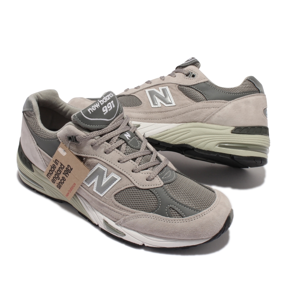 New Balance 休閒鞋991 復古慢跑鞋英國製男鞋紐巴倫反光麂皮網布異材質