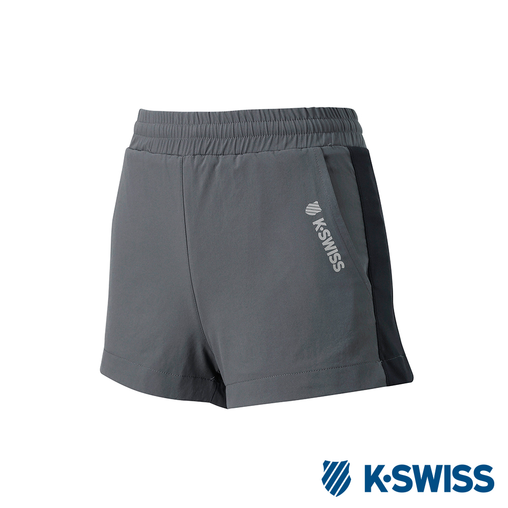 K-SWISS PF Shorts 運動短褲-女-灰