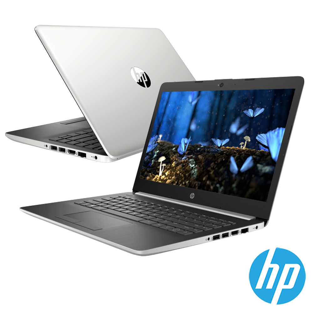 HP Laptop 14吋筆電-銀(i5-8265U/AMD 520/4G/1TB/W10文書筆電