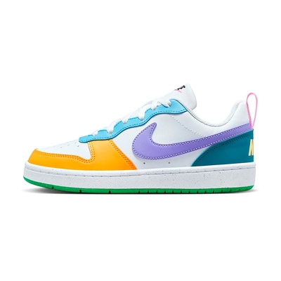 Nike Court Borough Low Recraf 大童 鴛鴦彩色 運動 休閒鞋 FQ8373-902