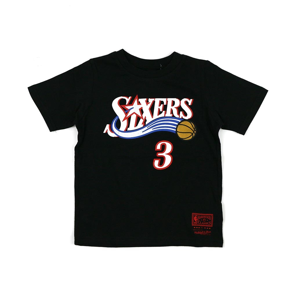 M&N NBA 兒童 N&N 短袖上衣 76人 #3 Allen Iverson