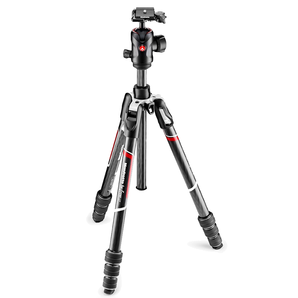 Manfrotto MKBFRTC4GT-BH Befree GT 碳纖維腳架雲台套裝(旋鈕)