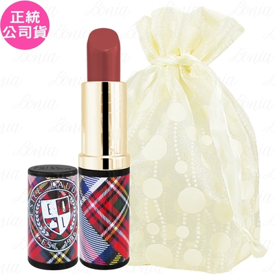 ESTEE LAUDER 雅詩蘭黛 英倫風限量版唇膏(#line crosser)(3.5g)旅行袋組(公司貨)