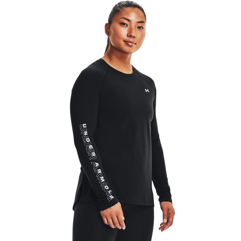 【UNDER ARMOUR】UA 女 TRAINING GRAPHIC 長T-Shirt-優惠商品