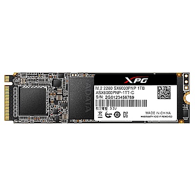 ADATA威剛 XPG SX6000Pro 1TB M.2 2280 PCIe SSD