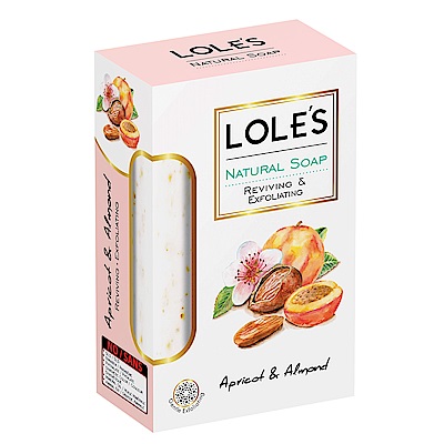 LOLES杏仁雙重潤膚乳油木機能皂150g