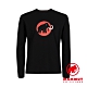 【Mammut 長毛象】Mammut Logo LS Men 機能長袖T 黑色 男款 #1016-00870 product thumbnail 1