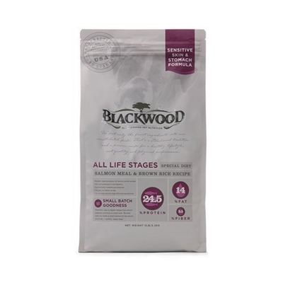 美國BLACKWOOD柏萊富-天然寵糧功能性 全齡犬 腸胃保健/護膚亮毛 30LB/13.6KG(購買第二件贈送寵物零食x1包)
