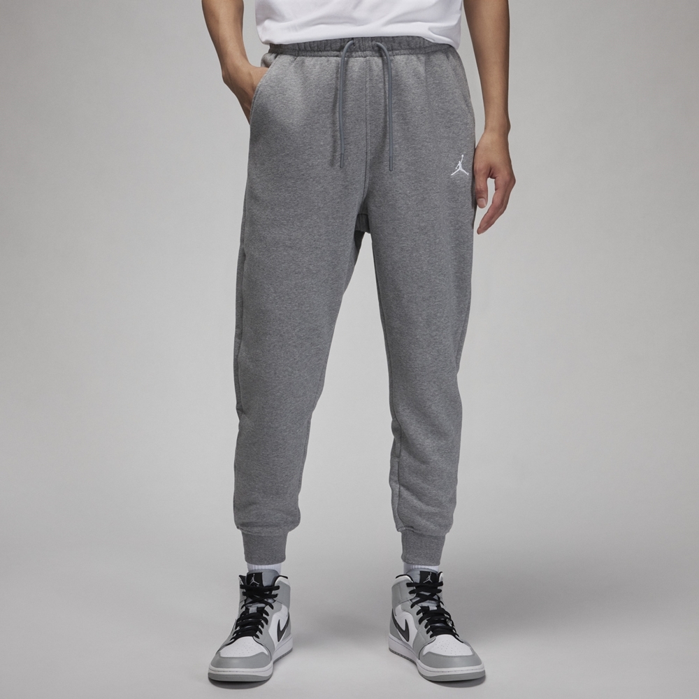 NIKE AS M J ESS FLC PANT 男運動長褲-灰-FJ7780091