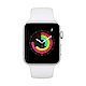Apple Watch Series 3 (GPS) 42mm 銀色鋁金屬錶殼+白色錶帶 product thumbnail 1