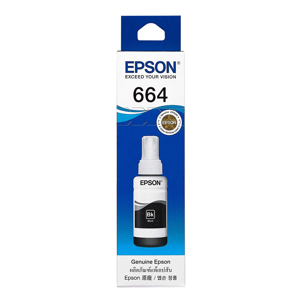 EPSON L100/L200 T664100 原廠黑色墨水匣