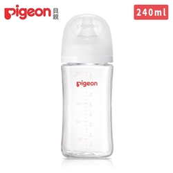 日本(Pigeon 貝親)第三代母乳實感玻璃奶瓶240ml