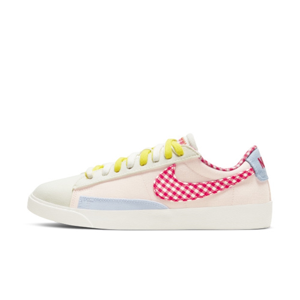 NIKE BLAZER LOW LX 女休閒鞋-米白粉-DJ5055806