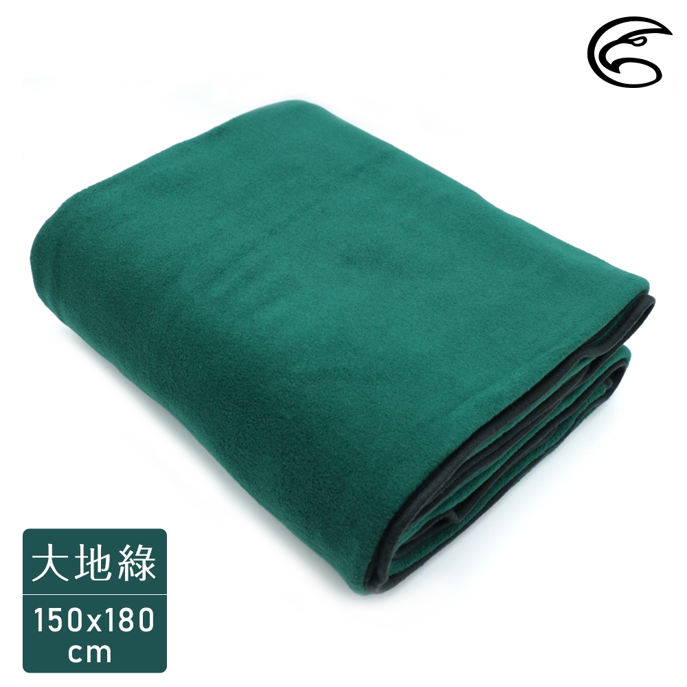 ADISI 雙人保暖毛毯 AS22038 / 大地綠色