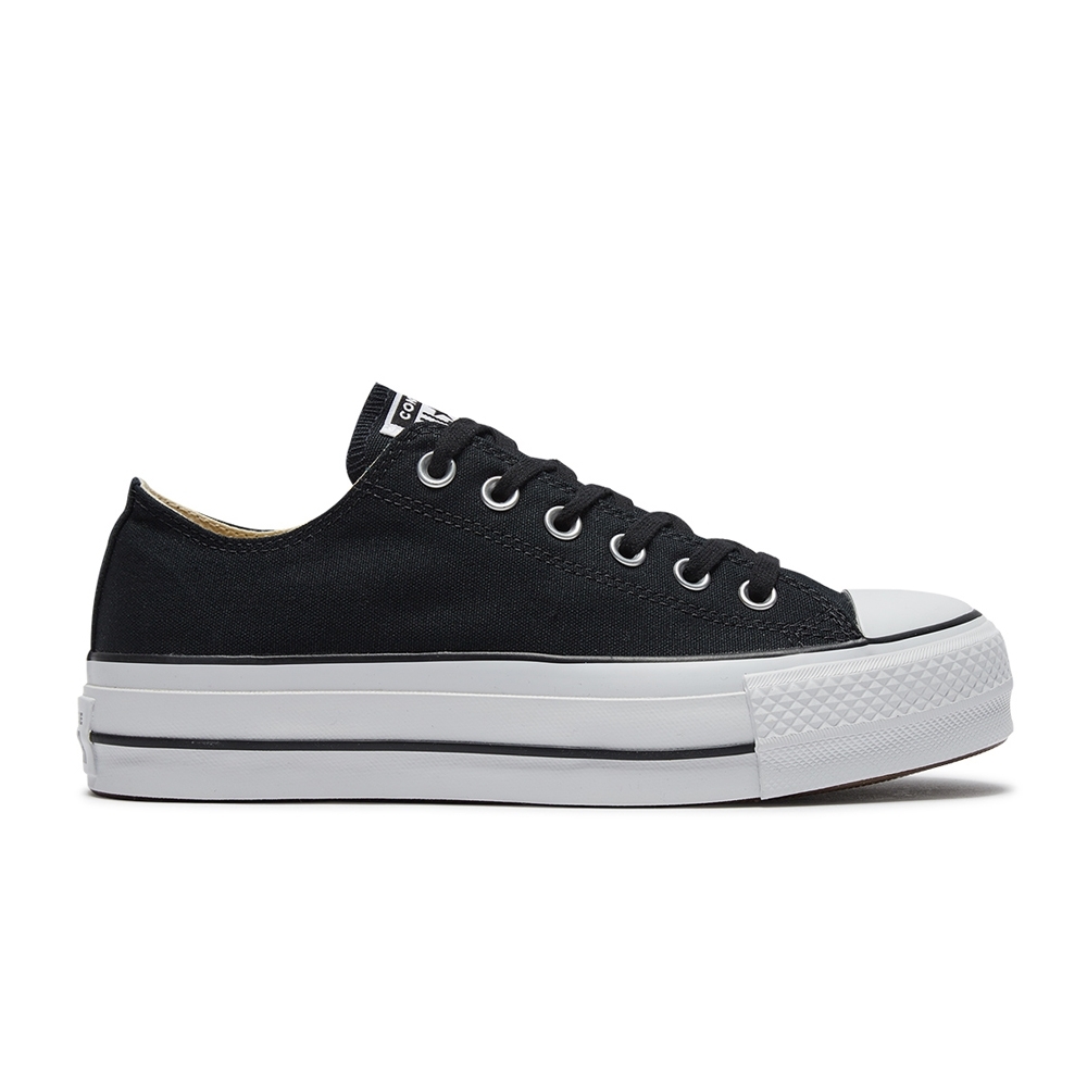 CONVERSE CTAS LIFT OX 低筒 厚底 百搭 休閒鞋 女 黑-560250C