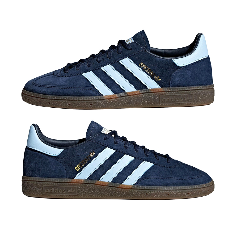 Adidas Handball Spezial 男鞋深藍色絨面橡膠舒適休閒鞋BD7633 | 休閒