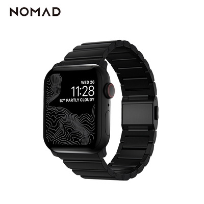 nomad 全球限量 apple watch 鈦金屬錶帶2021新款-44/42mm