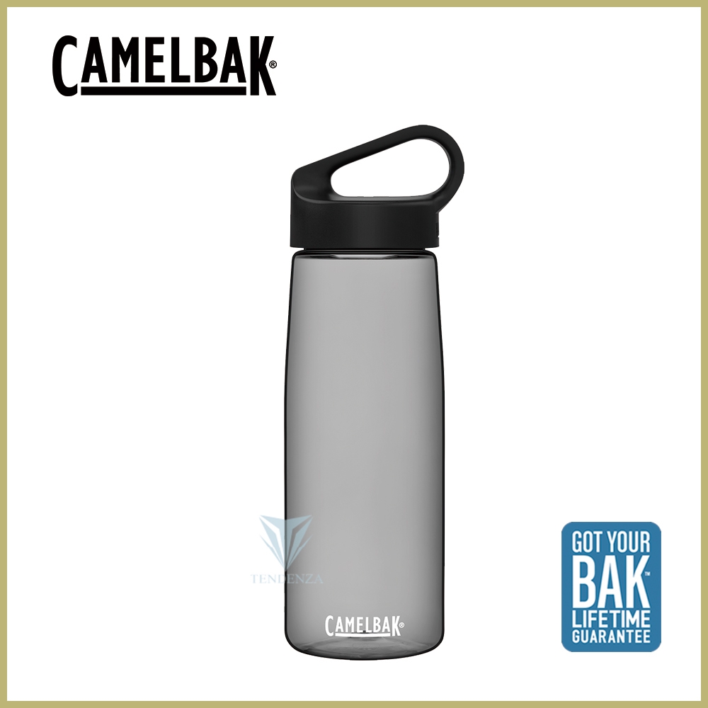 【美國CamelBak】750ml CARRY CAP樂攜日用水瓶 炭黑 CB2443001075