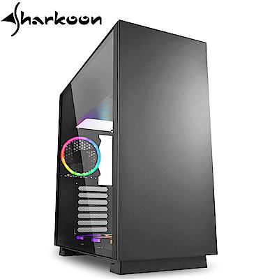 Sharkoon 旋剛 鋼鐵者 RGB 鋼化玻璃透側 ATX 電腦機殼