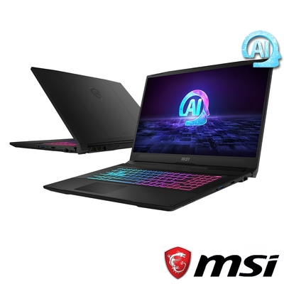 MSI微星 Katana A17 AI B8VE-838TW 17.3吋電競筆電(R7-8845HS/16G/1T SSD/RTX4050-6G/Win11)