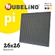 【德國HUBELiNO】 Pi 系列軌道積木 26x26 基礎顆粒專用底板 1入 product thumbnail 2