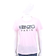 KENZO 玫瑰字母設計粉色棉質短袖T恤 product thumbnail 1