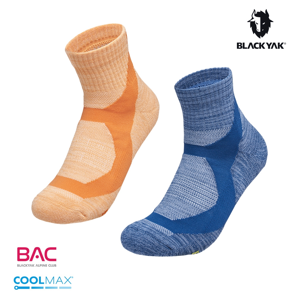 【BLACKYAK】BAC短襪(橘色/藍色/黑色/白色) | 登山襪 機能襪 運動襪 登山必備 短襪 健行襪 |BYBB1NAB07