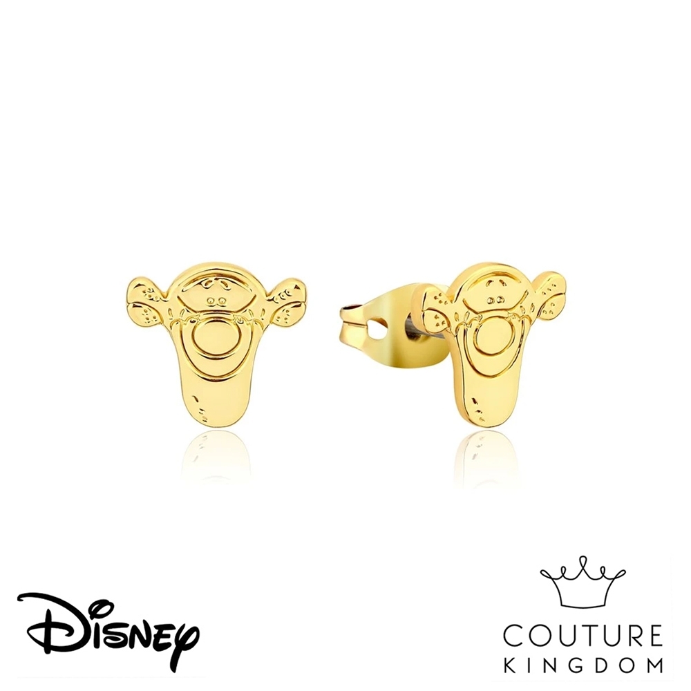 Disney Jewellery by Couture Kingdom 小熊維尼 跳跳虎鍍14K金耳釘