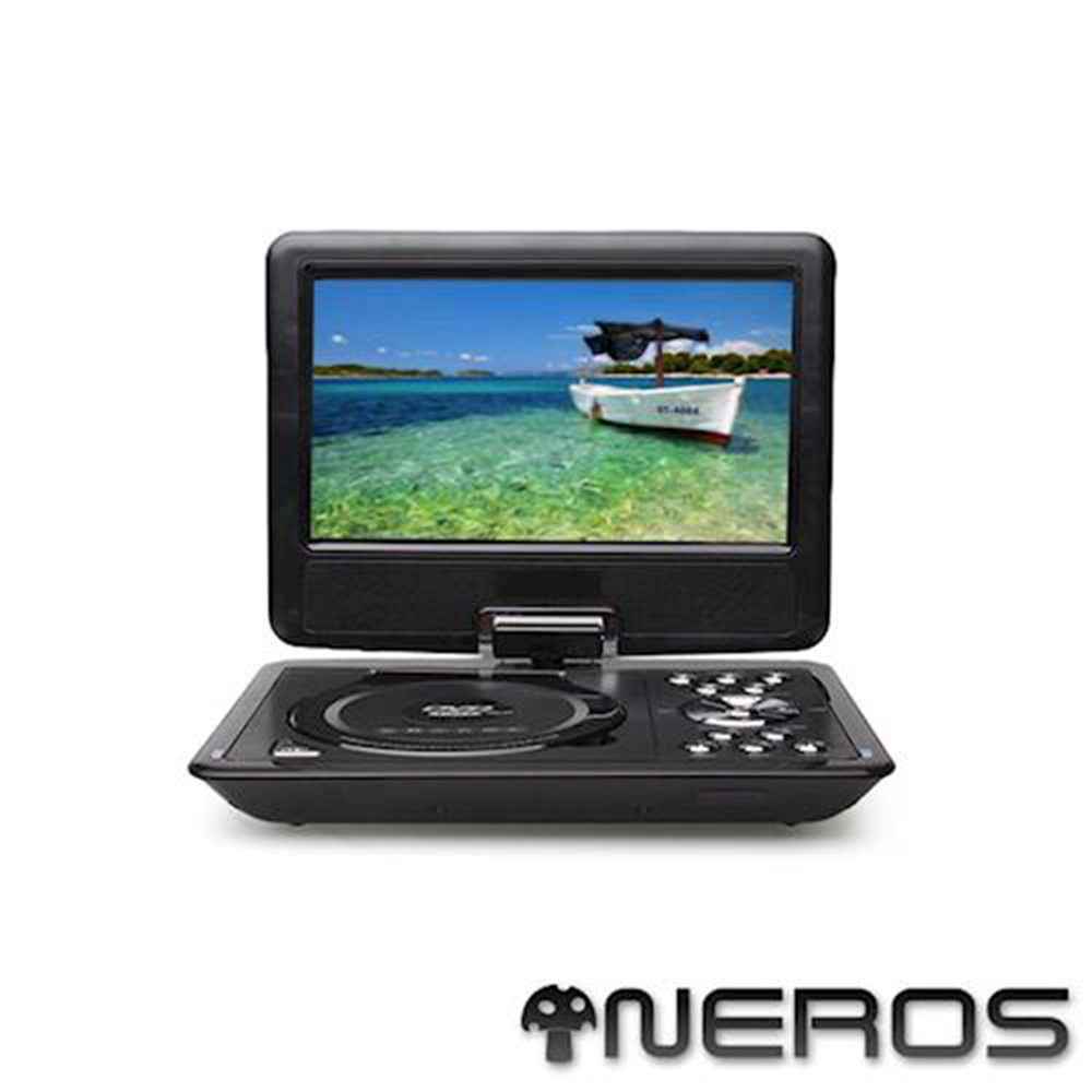 NEROS 9.5吋黑旋風移動式DVD(2小時版)