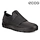 ECCO SOFT 8 MEN S 簡約撞色鬆緊帶設計休閒鞋 男-黑 product thumbnail 1