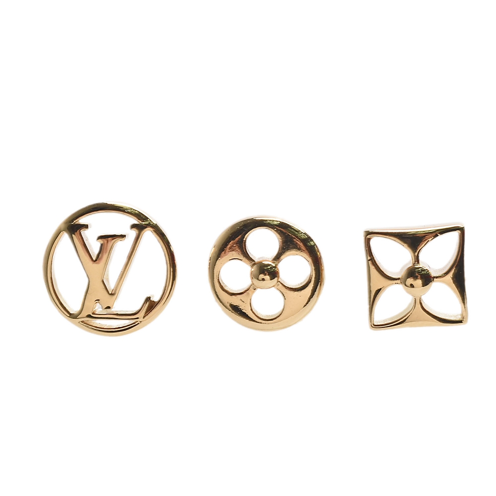 Louis Vuitton MONOGRAM Earrings (M00395)