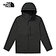 【The North Face 官方旗艦】北面男款深灰色防風防潑水連帽輕量風衣｜83S5DYZ product thumbnail 1