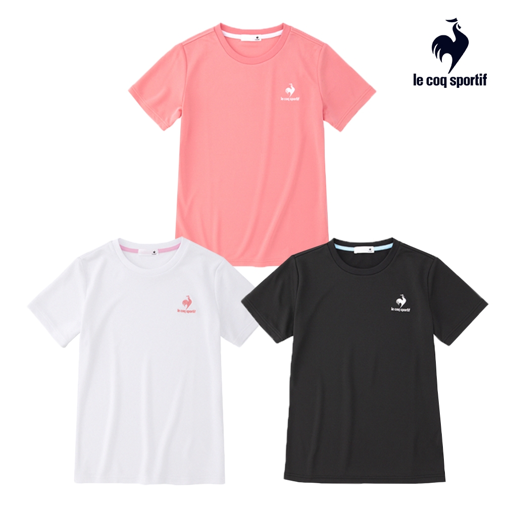 法國公雞 網路獨家 運動基礎短袖T恤 女款 三色 LJT22507