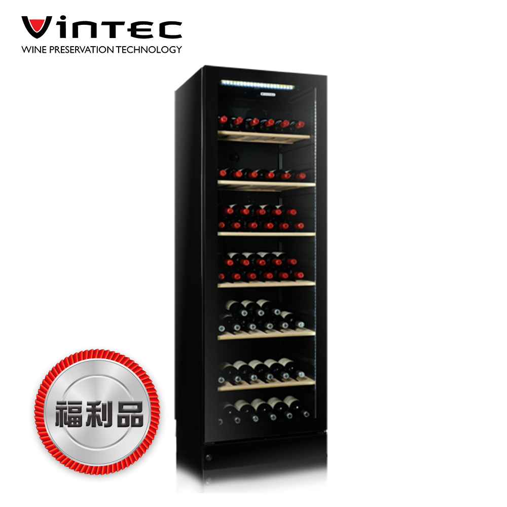 全新福利品 VINTEC 單門雙溫恆溫酒櫃 NOIR SERIES  V190SG2eBK