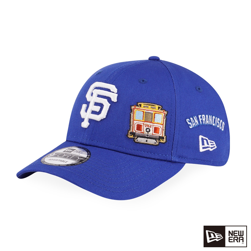 NEW ERA 9FORTY 940 NBA x MLB 巨人 藍, OSFA