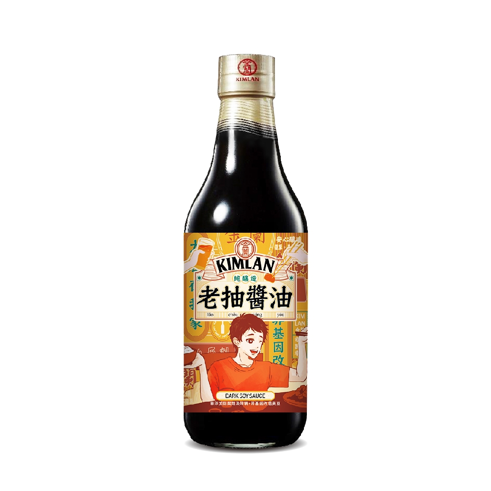 金蘭 老抽醬油590ml