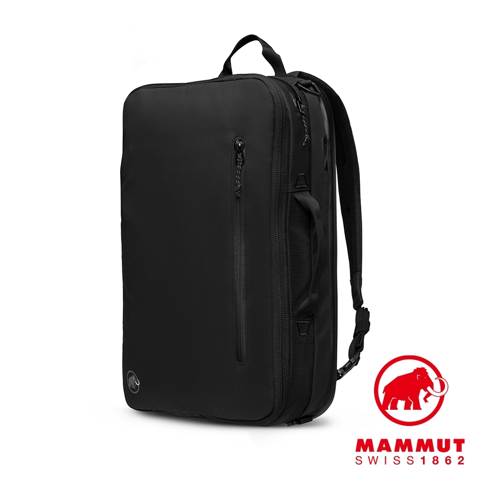 Mammut 長毛象】Seon 3-Way 三用攀岩通勤筆電後背包18L 黑色#2510