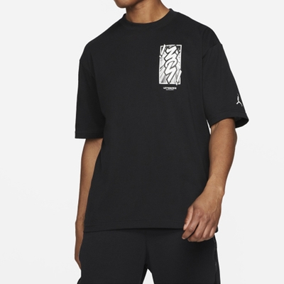 NIKE 耐吉 上衣 短袖上衣 運動 男款 黑 DH0593-010 AS M J ZION DF SS TEE