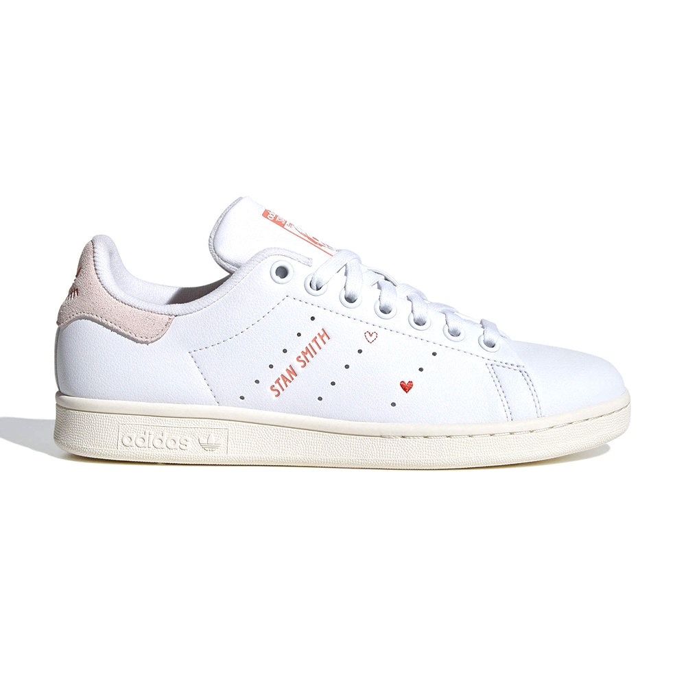 Adidas Stan Smith W 女鞋 白粉色 情人節配色 皮革 史密斯 三葉草 愛迪達 休閒鞋 IG8482