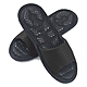 AC Rabbit 開口式網布室內用低均壓硬底氣墊鞋-黑色 product thumbnail 1