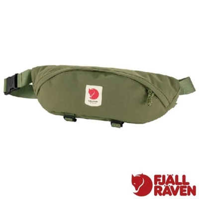 【Fjallraven 北極狐】Ulvö Hip Pack Large 4L 輕便隨身腰包.臀包.單肩斜背包_23166-620 綠