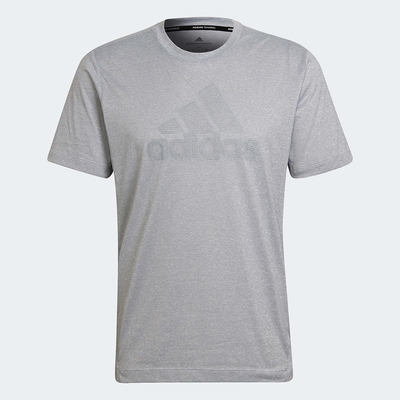 adidas 愛迪達 上衣 短袖上衣 運動 亞洲碼 男款 灰 HB9193 M BOS PB TEE