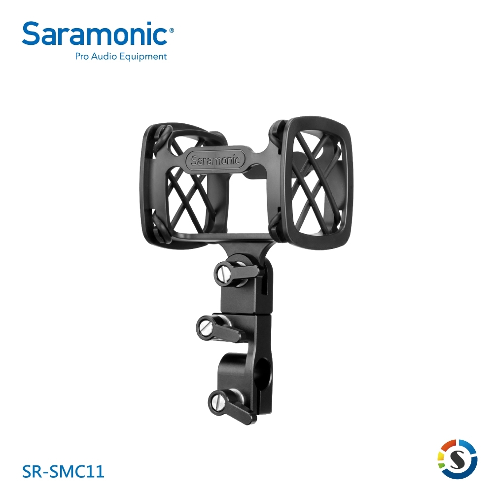 Saramonic楓笛 SR-SMC11 槍型麥克風防震支架