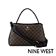 NINE WEST ZOIE 手提托特包-LOGO咖啡(136305) product thumbnail 1